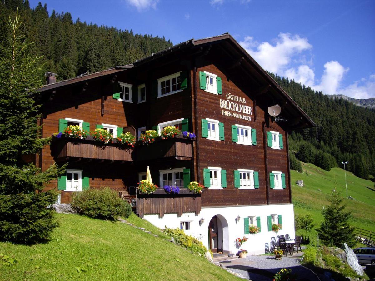 Bruecklmeier Ferienwohnungen Gargellen Exterior photo